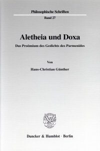 Aletheia und Doxa