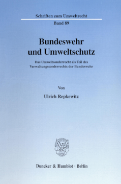 Bundeswehr und Umweltschutz
