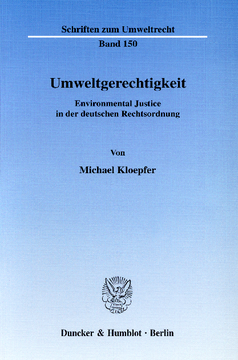 Umweltgerechtigkeit