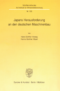 Japans Herausforderung an den deutschen Maschinenbau