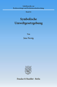 Symbolische Umweltgesetzgebung