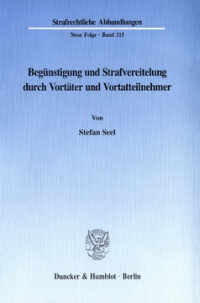 Begünstigung und Strafvereitelung durch Vortäter und Vortatteilnehmer