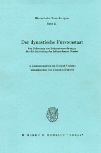 Der dynastische Fürstenstaat