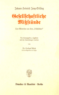 Gesellschaftliche Mißstände