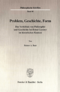 Problem, Geschichte, Form