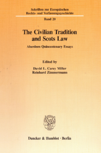 The Civilian Tradition and Scots Law