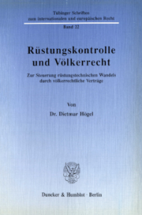 Rüstungskontrolle und Völkerrecht