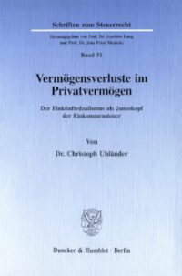 Vermögensverluste im Privatvermögen