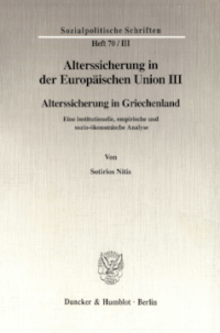 Alterssicherung in der Europäischen Union III