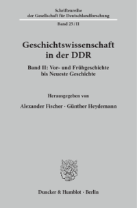 Geschichtswissenschaft in der DDR