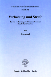 Verfassung und Strafe