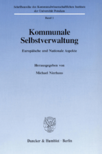 Kommunale Selbstverwaltung