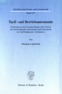 Tarif- und Betriebsautonomie