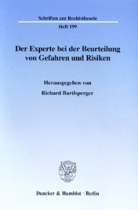 Der Experte bei der Beurteilung von Gefahren und Risiken