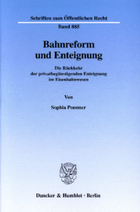 Bahnreform und Enteignung