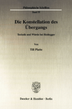 Die Konstellation des Übergangs Die Konstellation des Übergangs