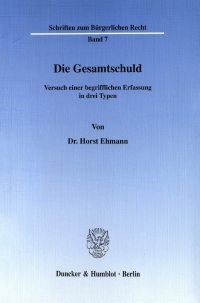 Die Gesamtschuld