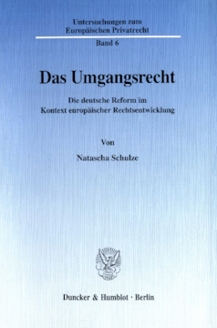 Das Umgangsrecht Das Umgangsrecht