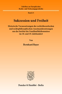 Sukzession und Freiheit