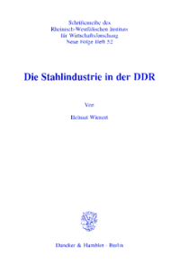 Die Stahlindustrie in der DDR