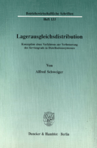 Lagerausgleichsdistribution