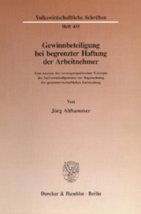 Gewinnbeteiligung bei begrenzter Haftung der Arbeitnehmer