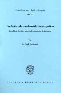 Freiheitsrechte und soziale Emanzipation