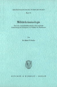 Militärkriminologie