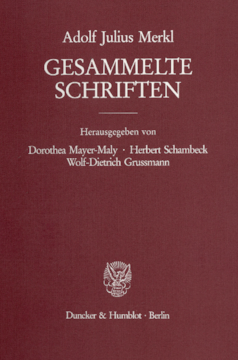 Gesammelte Schriften Gesammelte Schriften
