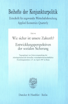 Wie sicher ist unsere Zukunft? Wie sicher ist unsere Zukunft?