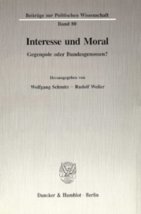 Interesse und Moral
