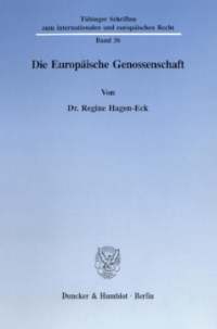 Die Europäische Genossenschaft