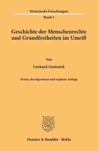 Geschichte der Menschenrechte und Grundfreiheiten im Umriß