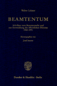 Beamtentum