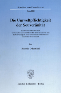 Die Umweltpflichtigkeit der Souveränität
