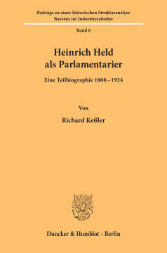 Heinrich Held als Parlamentarier Heinrich Held als Parlamentarier