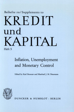 Inflation, Unemployment and Monetary Control