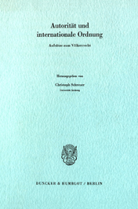 Autorität und internationale Ordnung