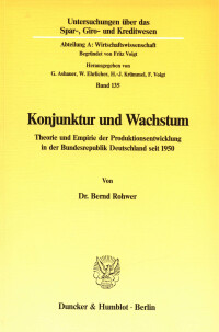 Konjunktur und Wachstum