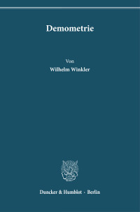 Demometrie