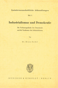 Industrialismus und Demokratie