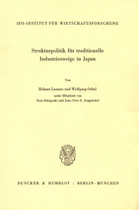Strukturpolitik für traditionelle Industriezweige in Japan