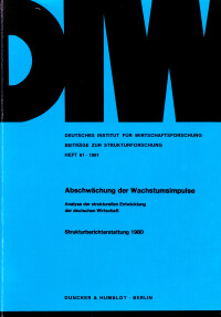 Abschwächung der Wachstumsimpulse