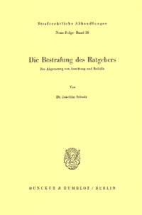 Die Bestrafung des Ratgebers