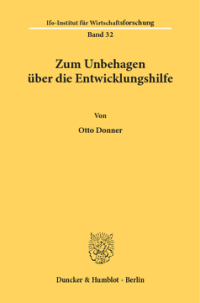 Zum Unbehagen über die Entwicklungshilfe