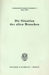 Die Situation der alten Menschen