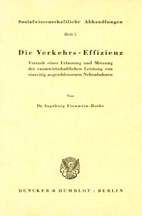 Die Verkehrs-Effizienz