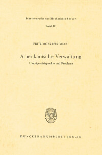Amerikanische Verwaltung