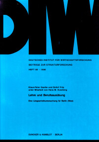 Lehre und Berufsausübung