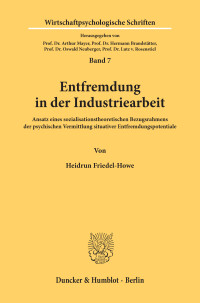 Entfremdung in der Industriearbeit